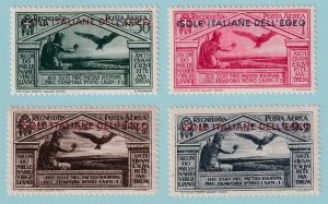 AEGEAN ISLANDS C4 - C7 AIRMAILS  MINT HINGED OG * NO FAULTS VERY FINE! - R396