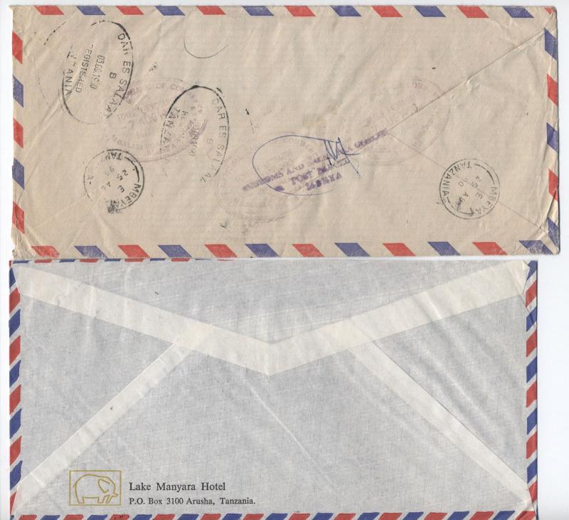 Three Tanzania covers 1960s-1990s [L.152]