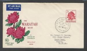 Australia    FDC  sc#  330