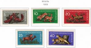 Germany, DDR #471-475, MNH, CV$ 11.25