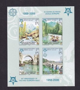 Bosnia and Herzegovina ( Serb admin)  #260a   MNH  2005 imperf  sheet Europa