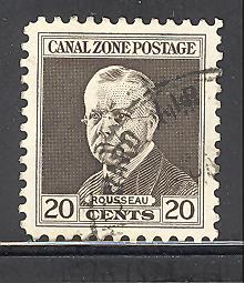 Canal Zone Sc # 112 used (DT)