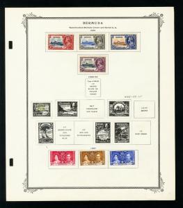 Bermuda 1810s to 1960s Stamp Collection