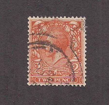 GREAT BRITAIN SC# 162 F-VF U 1912