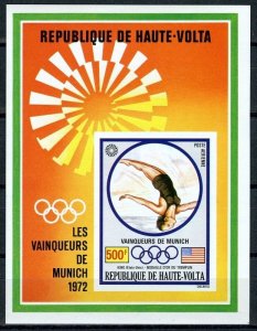 1972 Upper Volta 402/B6b 1972 Olympic Games in Munich 30,00 €