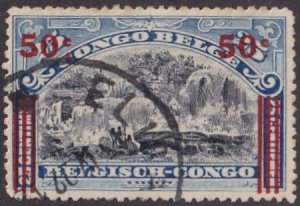 Belgian Congo #69 Used