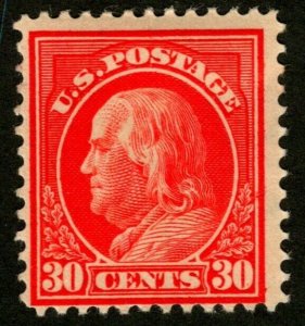 OAS-CNY ED-2 (91) SC 420 – 1914 30c Franklin, orange red msrp $160