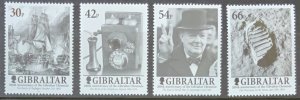 GIBRALTAR 2001 NEWSPAPER BICENTENNIAL SG978/981 UNMOUNTED MINT