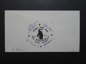 Austria 1989 MC Greenpeace Antarctica Cover / Signed - Z9744 