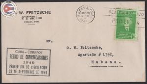 Cuba 1949 Scott 438-439 | First Day Cover | CU10147