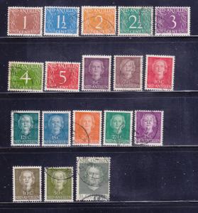 Netherlands Antilles 208-219, 221-222, 224-226 U Various