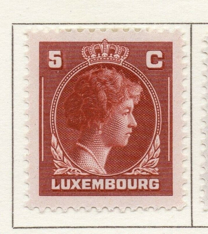 Luxembourg 1944-46 Duchesse Charlotte Issue Mint Hinged 5c. 284181