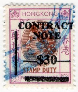 (I.B) Hong Kong Revenue : Contract Note $30 on $40 OP