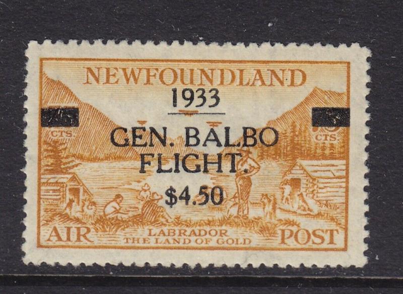 Newfoundland Scott # C18 VF OG mint never hinged scv $ 500 ! see pic !