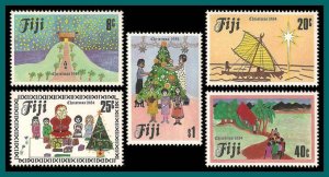 Fiji 1984 Christmas, MNH #518-522,SG688-SG692