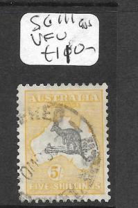 AUSTRALIA (P2811B) ROO 5/-  SG111  VFU