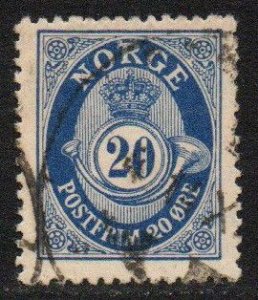 Norway Sc #85 Used