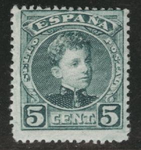 SPAIN Scott 273 MH* King Alfonso XIII 1901-1905