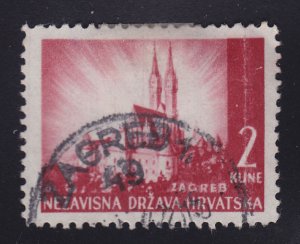 Croatia 35 Zagreb Cathedral 1941