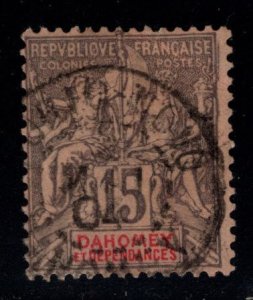 Dahomey Scott 6 Used Genuine stamp