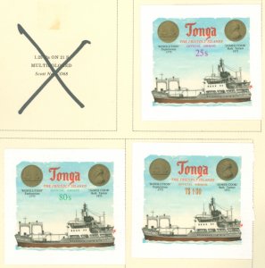 Tonga #CO72-CO74  Single (Complete Set)