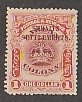 STRAITS SETTLEMENTS #144 HINGED SMALL THIN