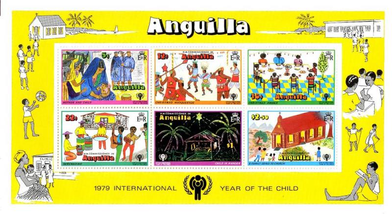 Anguilla  336a S/S MNH SCV $2.00