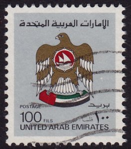 United Arab Emirates - 1982 - Scott #148 - used - National Arms