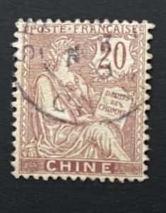 France, Offices in China Sc. #37, used