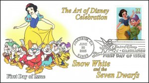 AO-3915–2, 2005, The Art of Disney Celebration, Pictorial Postmark, Snow White, 