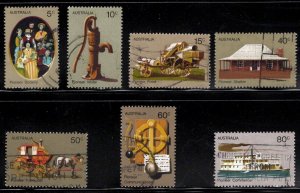 Australia - Scott # 532-38 VF Used
