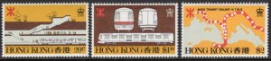 Hong Kong 358-60 MNH
