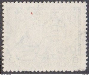 BRITISH GUIANA 1954 QEII 8c Ultramarine SG337 Used