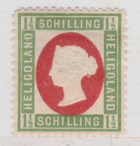 Heligoland 1873 1 1/2sch MH* Stamp A30P7F41026-