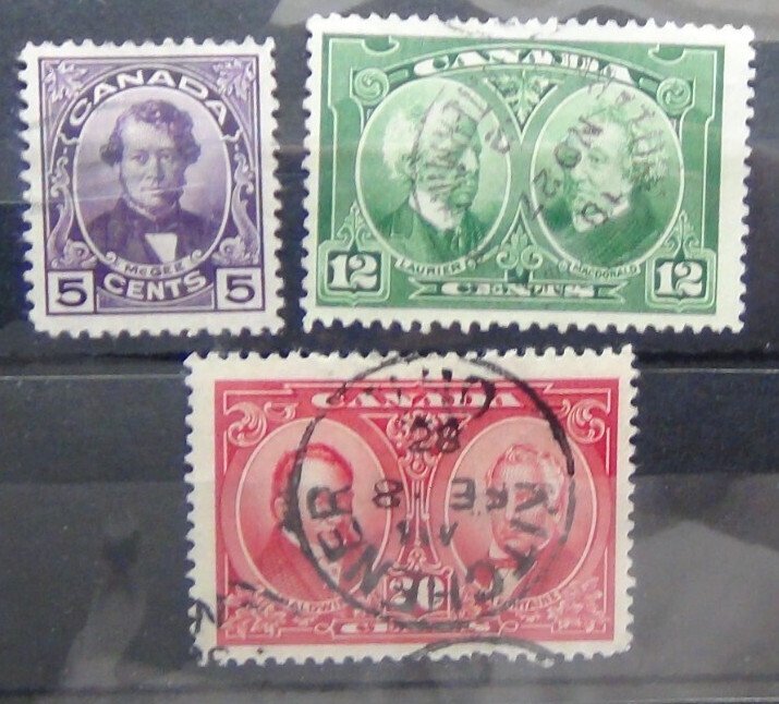 Canada 1927 Confederation Historic issue set Used