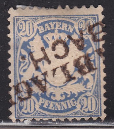 Bavaria 42 Arms of Bavaria 1876