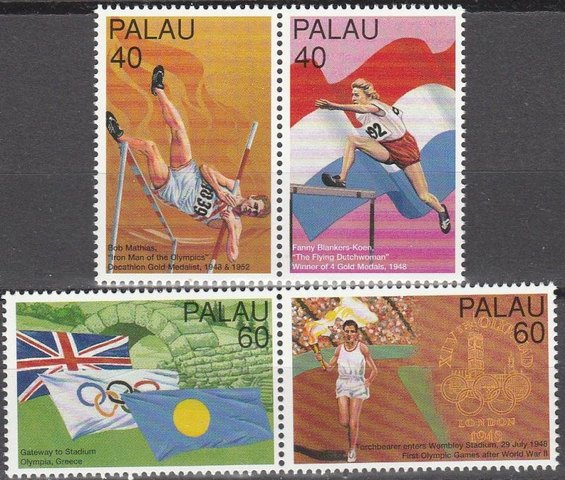 Palau #398a, 400a   MNH CV $5.00  (K1773)