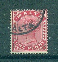 Malta sc# 9 (3) used cat value $.40