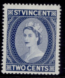 ST. VINCENT QEII SG190a, 2c blue, M MINT.