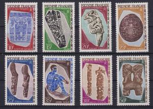 Fr. Polynesia 233-40 MNH 1967-68 Art CV $64.00