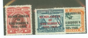 Niue #67-9 Mint (NH) Single (Complete Set)