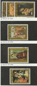 Mali, Postage Stamp, #C464-6, C489-90, C511 Used, 1982-84 Christian Art 