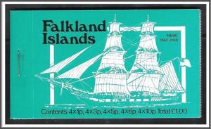 Falkland Islands SG#SB2 Ships Booklet