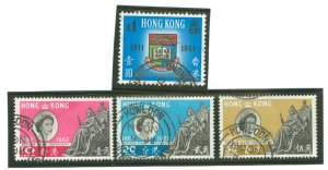 Hong Kong #199-202 Used Single (Complete Set)