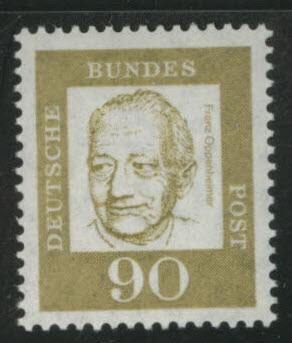 Germany Scott 837 MH* 1964 stamp