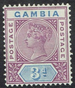 GAMBIA 1898 QV KEY TYPE 3D