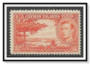 Cayman Islands #100 Beach View MNH