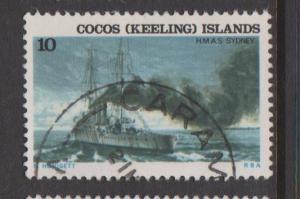 Cocos Islands Sc#23 Used