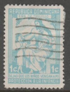 Dominican Republic RA26 Jesus and Children 1956