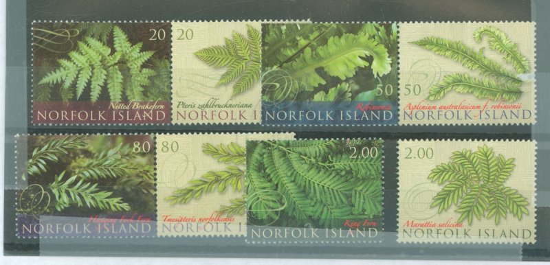 Norfolk Island #950-953  Single (Complete Set) (Flora)